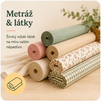 Metráž a látky