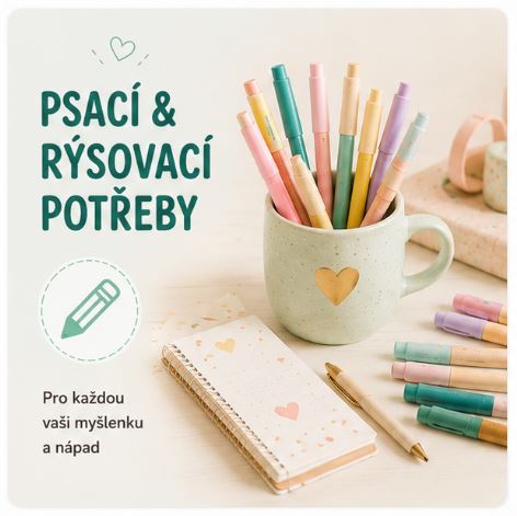 Psací a rýsovací potřeby